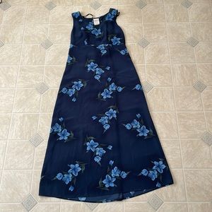 Blue Floral Dress